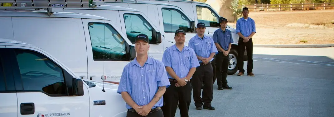 KIC Refrigeration crew ready for Mini Split Repair jobs across Fletcher